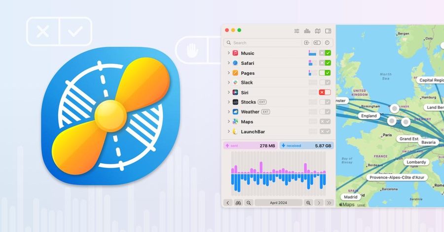 Little Snitch ağ izleme ekran görüntüsü