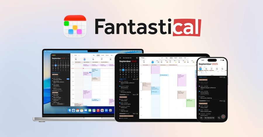 Fantastical calendar app screenshot